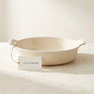 Oval Stoneware Baker - Celle Online
