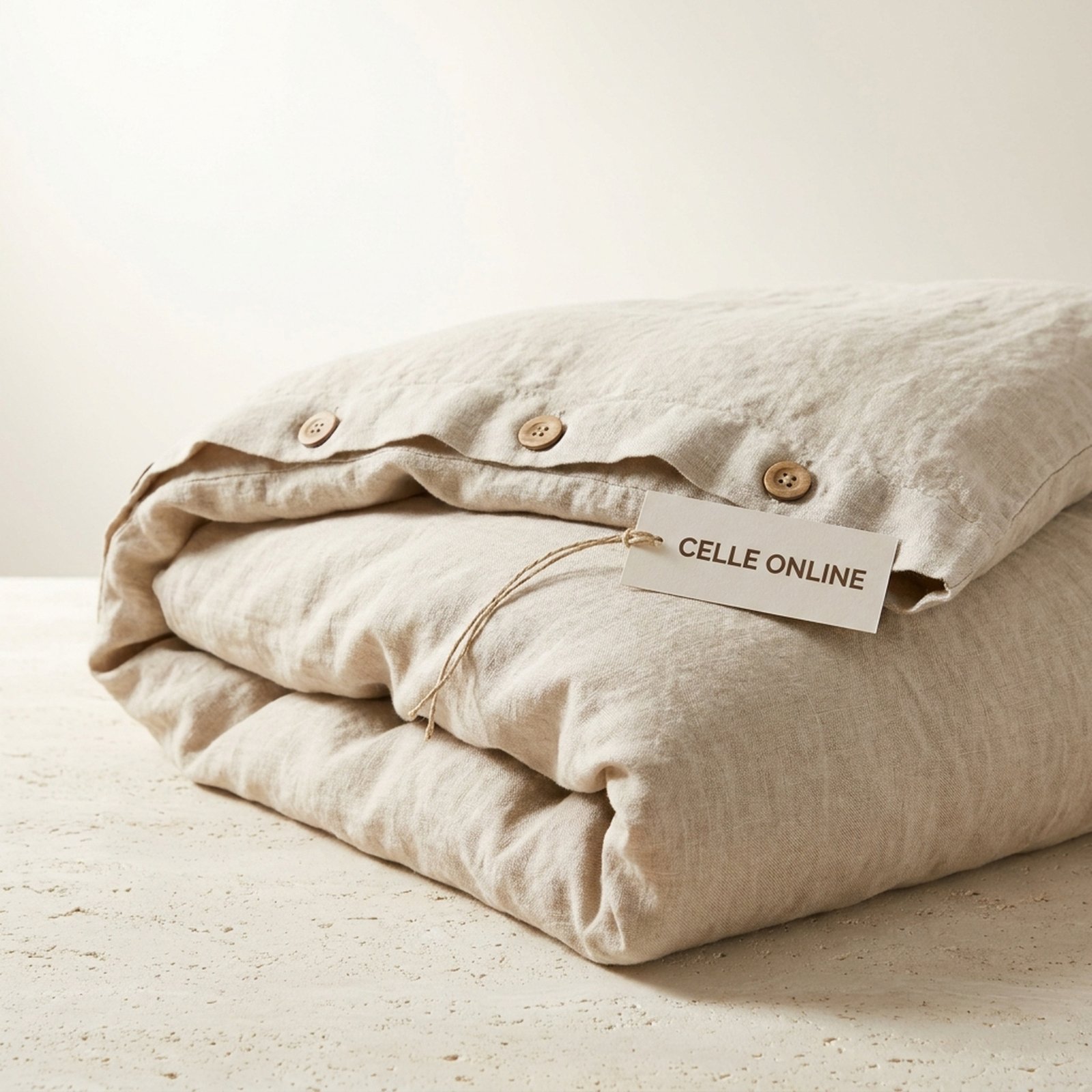 Washed Linen Duvet Cover - Celle Online